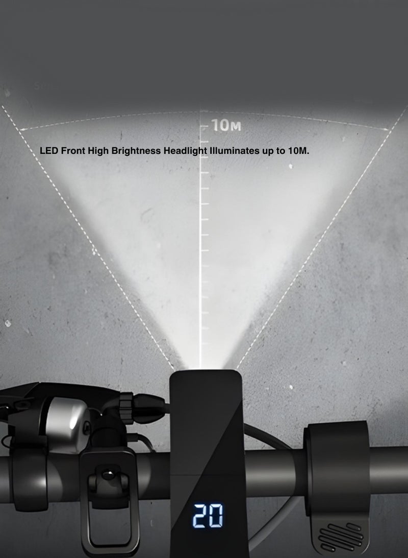 سكوتر كهربائي بهيكل من سبائك الألومنيوم، خفيف وسهل الحمل، سكوتر سريع الطي بعجلتين