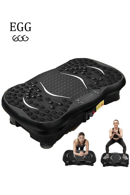 منصة اهتزاز للياقة والرشاقة لتمارين الجسم بالكامل، دعم التصريف اللمفاوي، لفقدان الوزن وشدّ العضلات مع شدة قابلة للتعديل