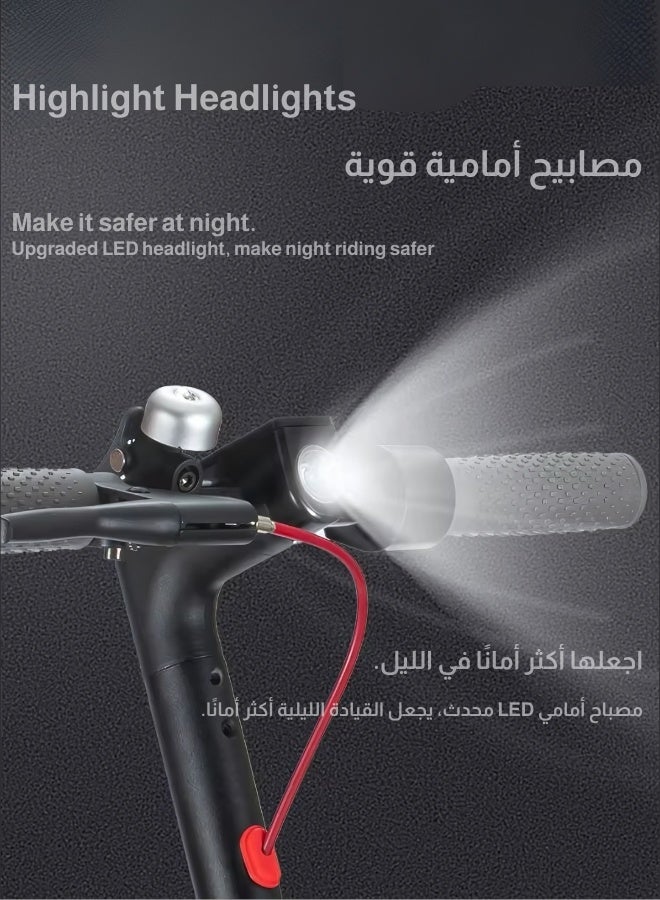 سكوتر كهربائي بهيكل من سبائك الألومنيوم، خفيف وسهل الحمل، سكوتر سريع الطي بعجلتين