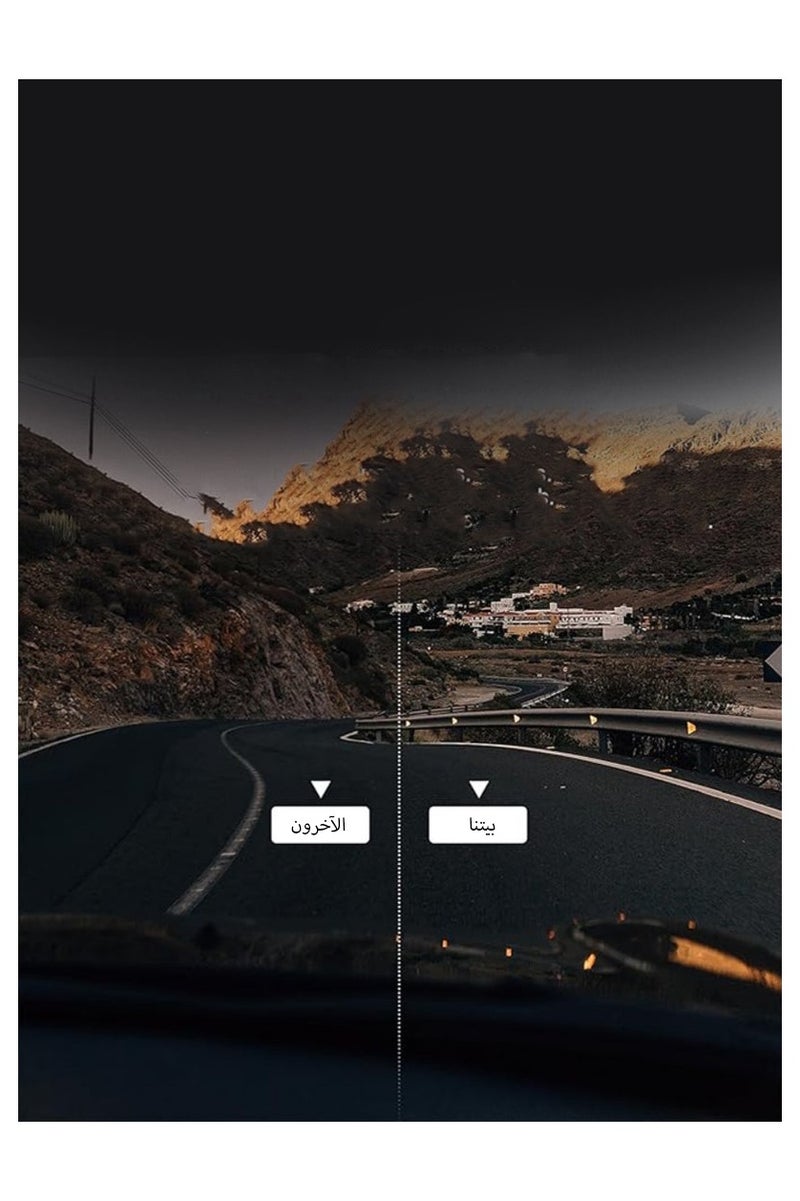 كاميرا مراقبة للسيارة بعدسة مزدوجة مع واي فاي وGPS ومستشعر حركة ورؤية ليلية ومراقبة للسيارة المتوقفة وتسجيل على مدار 24 ساعة بزاوية 170° أمامية و140° خلفية