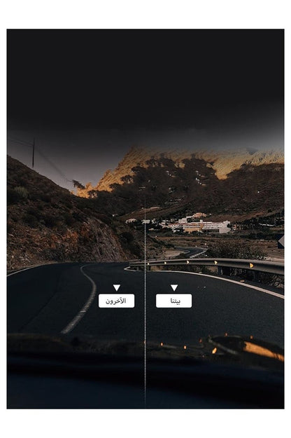 كاميرا مراقبة للسيارة بعدسة مزدوجة مع واي فاي وGPS ومستشعر حركة ورؤية ليلية ومراقبة للسيارة المتوقفة وتسجيل على مدار 24 ساعة بزاوية 170° أمامية و140° خلفية