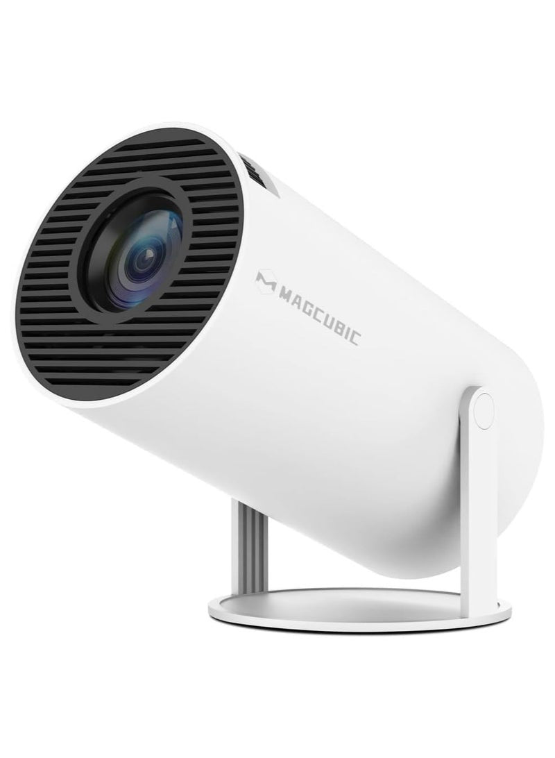 جهاز عرض محمول صغير بدقة 4K أندرويد 11 ,واي فاي 5G، بلوتوث 5.0 ,8000 لومن ,تصحيح تلقائي, جهاز عرض للهاتف والمنزل