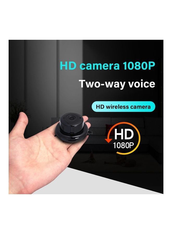 كاميرا مراقبة IP لاسلكية صغيرة لمراقبة الأطفال تمتاز بدقة 1080 بكسل وتدعم خاصية الرؤية الليلية التي تعمل بالأشعة تحت الحمراء
