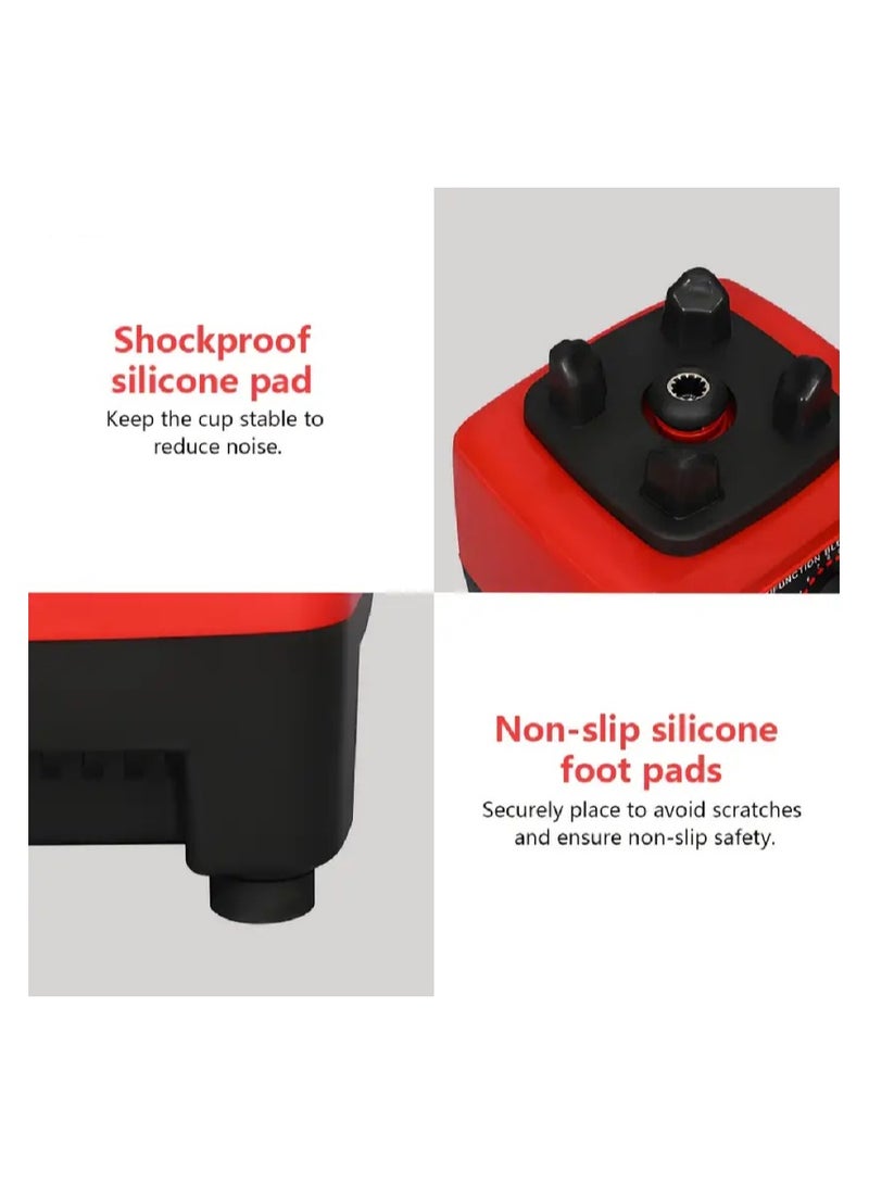 خلاط كهربائي مع مطحنة حبوب متعدد الوظائف سعة 2 لتر قابل للتعديل